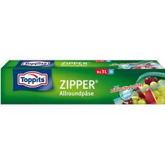 Frostsicher Plastiktüten & Folie Toppits DFP Zipbeutel 12Stk. 3L