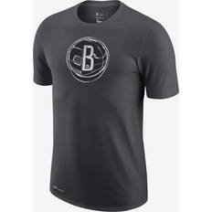 Nike Dri-FIT NBA Logo Brooklyn Nets Earned Edition T-shirt - Anthracite
