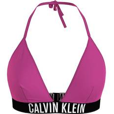 L Hauts de bikini Calvin Klein Haut de Maillot de Bain Triangle - Rose