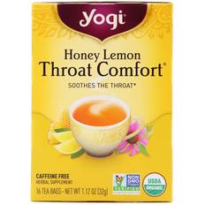 Cherry Tea Yogi Honey Lemon Throat Comfort Tea 1.129oz 16