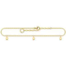 Vristlänk charm Thomas Sabo Charm Club Pendant Anklet - Gold