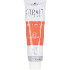 Capelli Grassi Creme per lo styling Schwarzkopf Strait Therapy Super Straight Straightening Cream 300ml