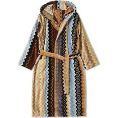 Giacomo Unisex Hooded Bathrobe - Multicolor