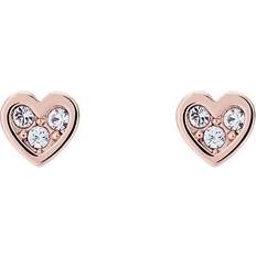 Ted Baker Boucles oreilles Femme TBJ2398-24-02 Transparent, Doré rose