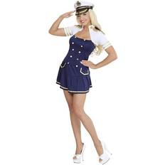 Widmann Adults Navy Captain Girl Costume Dress and Bolero