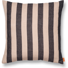 ferm LIVING Grand Komplettes Dekokissen Schwarz, Beige (50x50cm)