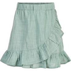 Grøn Nederdele Børnetøj Minymo Skirt - Blue Surf (121443-9120)