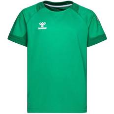 Hummel Lead S/S Poly Jersey T-shirt Kids - Jelly Bean