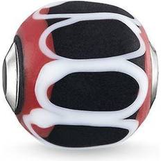 Glass Jewellery Thomas Sabo Karma Bead Charm - Silver/Multicolour