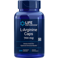 Vitamin C Amino Acids Life Extension L-Arginine Caps 700mg 200 pcs