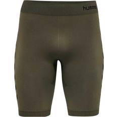 Poliammide Shorts Hummel First Seamless Short Men - Grape Leaf