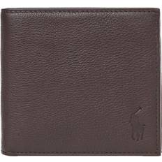 Coin Pocket Leather Wallet - Brown