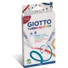 Lápices táctiles Giotto Turbo Glitter 8-pack