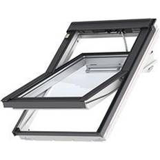 Härdat glas Vridfönster Velux Integra FK04 GGU 007030 S2 EDW Aluminium Vridfönster 2-glasfönster 78x98cm