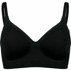 Plunge Nursing Bra - Black