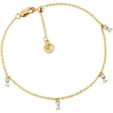 Sif Jakobs Princess Anklet - Gold/Transparent