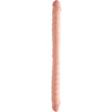 Pipedream Basix Rubber Works 18" Ribbed Double Dong
