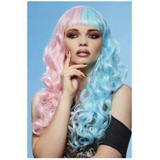 Smiffys Manic Panic Cotton Candy Angel Siren Wig