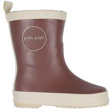 Pom pom rubber boots Pom Pom Rubber Boots - Mahogany