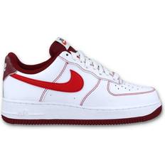 Herre - Nike Air Force 1 Sko NIKE Air Force 1 '07 M - White/Team Red/Sail/University Red