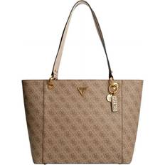 Guess Back Pocket Totes & Shopping Bags Guess Noelle 4g Logo Shopper - Multi Beige