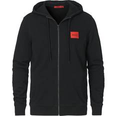 HUGO BOSS XS Jumpers HUGO BOSS Daple Full Zip Hoodie - Black