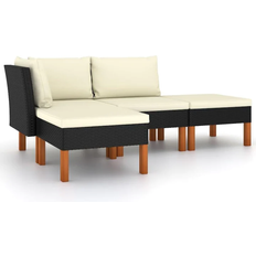 vidaXL 3059731 Loungeset, Bord inkl. 2 Soffor