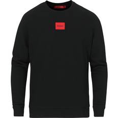 HUGO BOSS Hombre Suéteres HUGO BOSS Diragol212 Logo Label Sweatshirt - Black