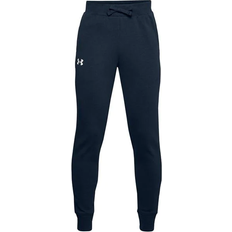 Under Armour Boy's UA Rival Cotton Trousers - Navy (1357634-408)