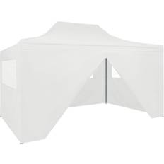 Paviljong med väggar vidaXL Foldable Party Tent with 4 Side Walls