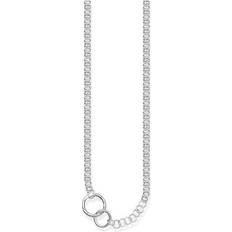 Thomas Sabo Halskæder Thomas Sabo Chunky Intertwined Circle Necklace - Silver