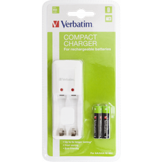 AAA (LR03) - Oplader Batterier & Opladere Verbatim Compact Charger