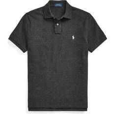 Polo Ralph Lauren Polo Shirts Polo Ralph Lauren Custom Slim Fit Polo Shirt - Black Heather