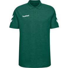 Hummel Boys Polo Shirts Hummel Go Kid's Cotton Poloshirt - Green (203521-6140)