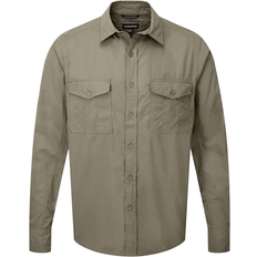 Craghoppers Kiwi Long Sleeve Shirt - Pebble