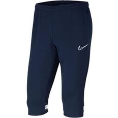 Nike academy 21 bukser Nike Academy 21 3/4 Knit Training Pants Kids - Obsidian/White/White