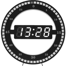 Interior Details Digital Wall Clock 31.5cm