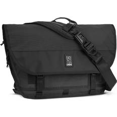 Black Messenger Bags Chrome Buran 3 - Black