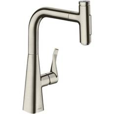 Hansgrohe Acciaio inossidabile Rubinetti da Cucina Hansgrohe Metris Select M71 (73817800) Acciaio Inossidabile