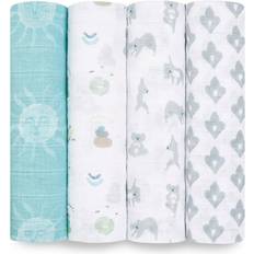 Aden + Anais Baby Blankets Aden + Anais Cotton Muslin Swaddle Now + Zen 4pack