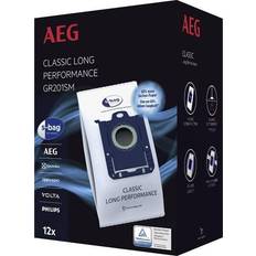 Dammsugarpåsar s bag classic AEG SAE01015 Vit