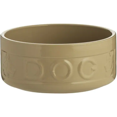 Lettered Dog Bowl