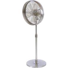 Argento Ventilatori da Pavimento Beacon AIR Breeze Ventilatore a Piantana 50 W 41 cm x 1220 mm Cromo