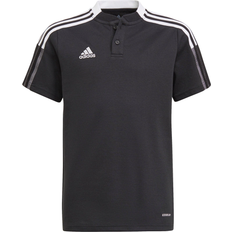 Vêtements pour enfants Adidas Tiro 21 Polo Shirt Kids - Black