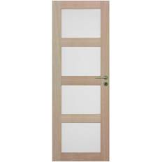 Swedoor Unique GW04L Inderdør Klart glas (82.5x194cm)