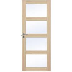 Swedoor Unique GW04L Inderdør Klart glas (62.5x194cm)