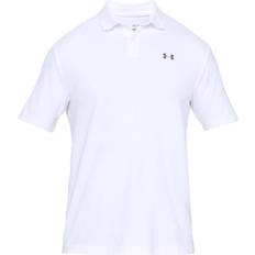 Loose - Man Polo Shirts Under Armour Performance Textured Polo Shirt - White