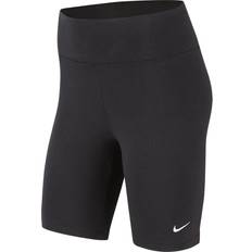 Nike Damen Shorts Nike Women's Sportswear Essential Mid Rise 10" Biker Shorts - Black/White