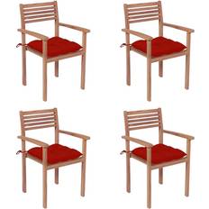 vidaXL 3062310 4-pack Garden Dining Chair