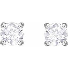 Swarovski Attract Earrings - Silver/White